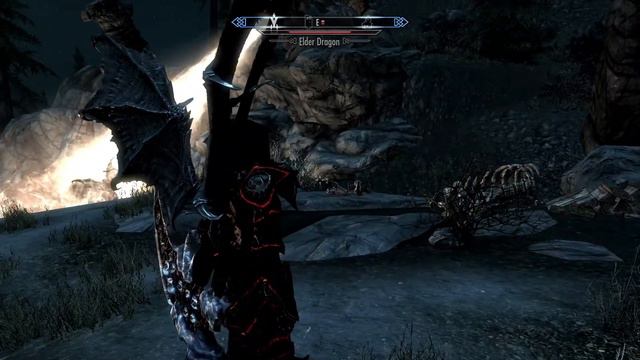 SKYRİM To kill Elder dragon in Northwind Summit смотреть онлайн