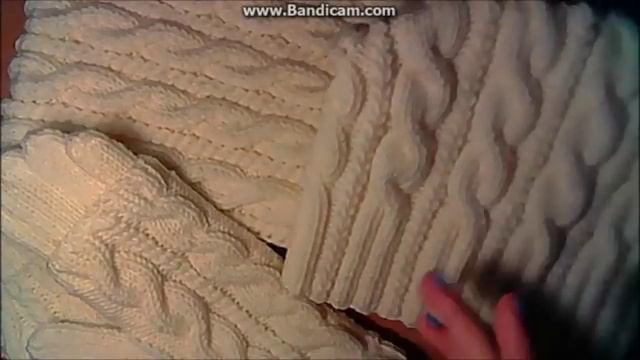 ツШапка бини с косамиツмитенки-варежкиツснуд-труба-вязание спицами смотреть онлайн