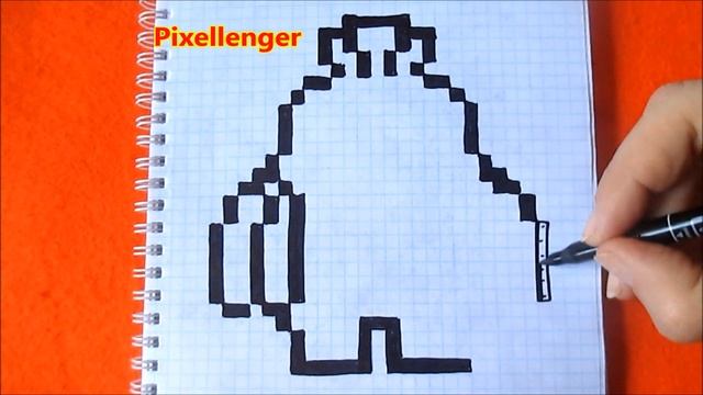 Спайк из Бравл Старс Как рисовать по клеточкам Spike Brawl Stars How to Draw Pixel Art смотреть онлайн