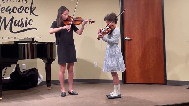 Emily and Tessa perform Rondo, Mazas смотреть онлайн