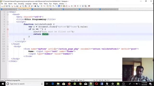 Lecture 42: website javascript Input Validation Part 1 Programming Tutorial in Amharic | በአማርኛ смотреть онлайн