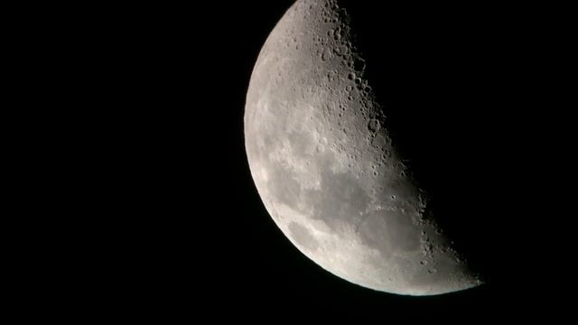 Moon Through Bresser Pollux 150/1400