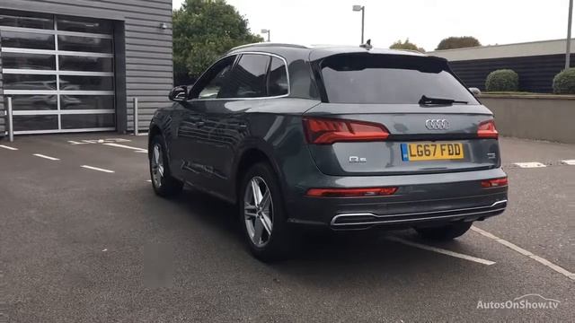 LG67FDD AUDI Q5 TFSI QUATTRO S LINE GREY 2017, West London Audi смотреть онлайн
