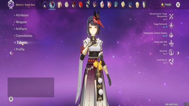 KUJOU SARA BUILD IN 1 MINUTES смотреть онлайн