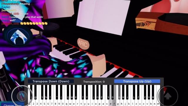 Roblox got talent - “The Spectre” by Alan Walker on piano (iOS) смотреть онлайн