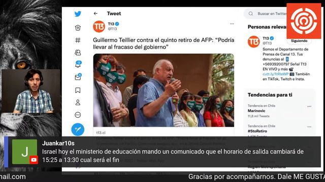 Ricardo Lagos ¿De Capitán Planeta a Guaripola del Rechazo? Sigue la cocina del Rechazo con Elástico смотреть онлайн