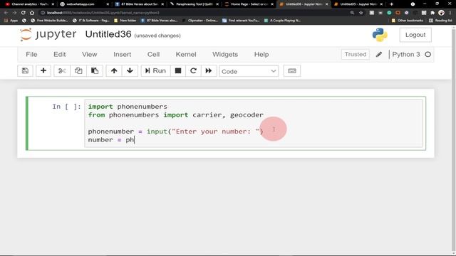 How to get phone number information using python смотреть онлайн