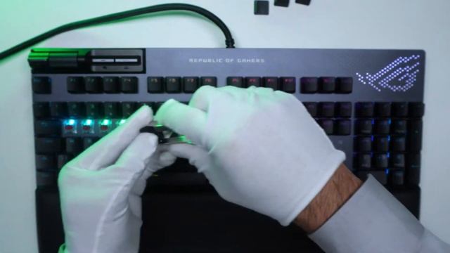 Unboxing Asus ROG Strix Flare II Animate Gaming Mechanical Keyboard With Anime Matrix смотреть онлайн