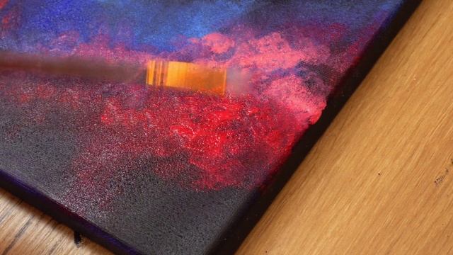 How to Draw Galaxy | Acrylic Painting Techniques | Easy Painting Step by Step for Beginners смотреть онлайн