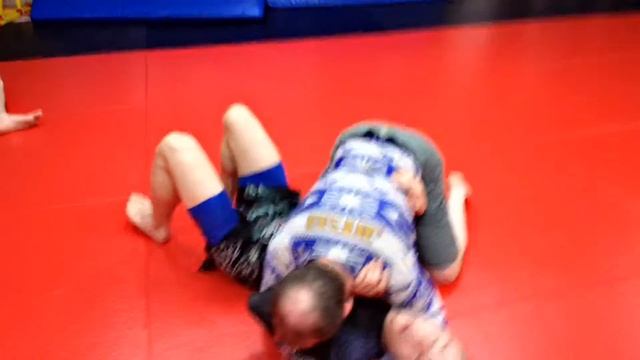 Восстановление гарда из бокового удержания при смене базы противником.