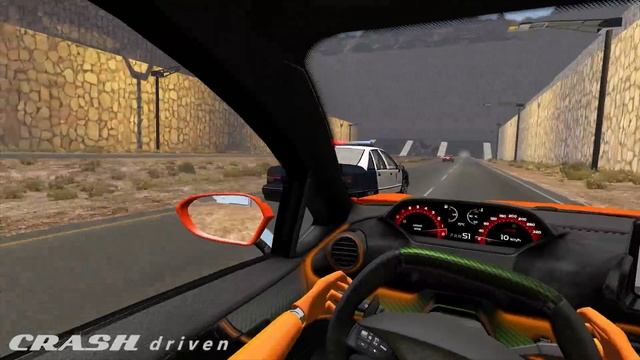 Street Racing Car Crashes #39 - BeamNG Drive | CRASHdriven смотреть онлайн