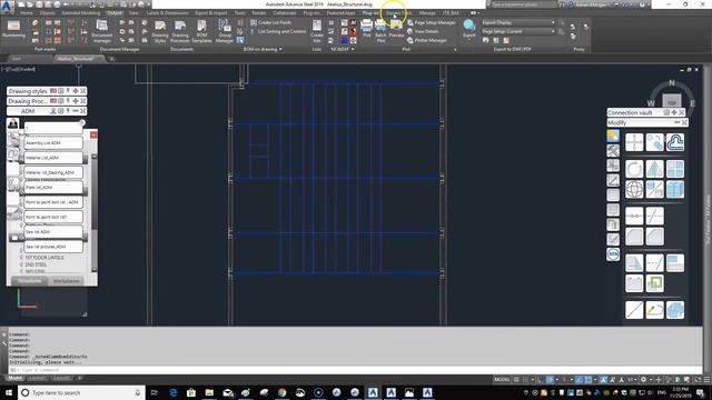Advance Steel - Exporting and Importing lists. смотреть онлайн