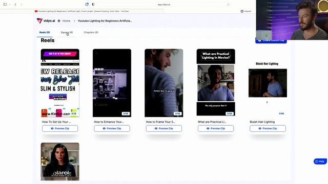 Vidyo AI: Turn Long Videos Into Multiple Reels or TikToks смотреть онлайн