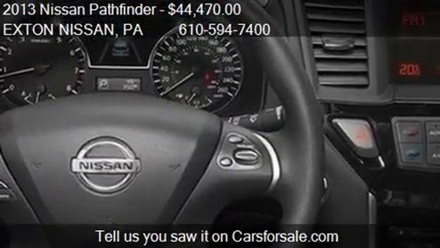 2013 Nissan Pathfinder 4WD 4dr Platinum AWD SUV - for sale i смотреть онлайн