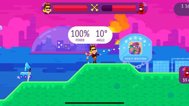 Мобильные игры 2020 на ios. прохождение BOWMASTERS. во что поиграть. мобильное приложение смотреть онлайн