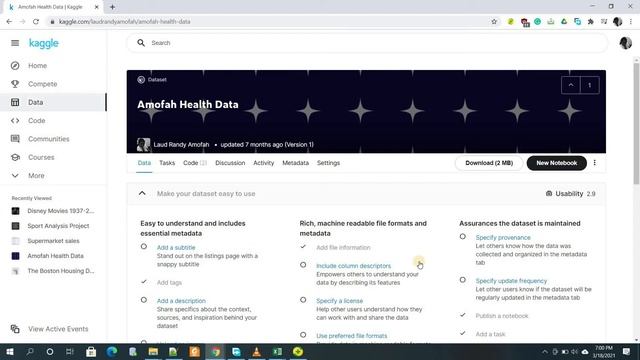How to Download Kaggle Dataset | How to use Kaggle смотреть онлайн