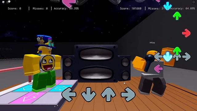 ROBLOX BASICALLY FNF REMIX смотреть онлайн