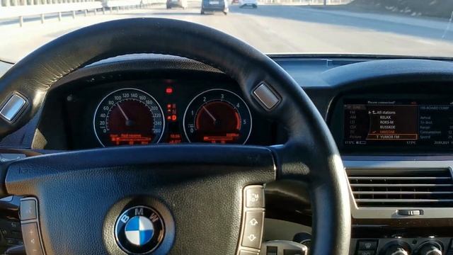 BMW 730d e65 2006 - Расход топлива смотреть онлайн