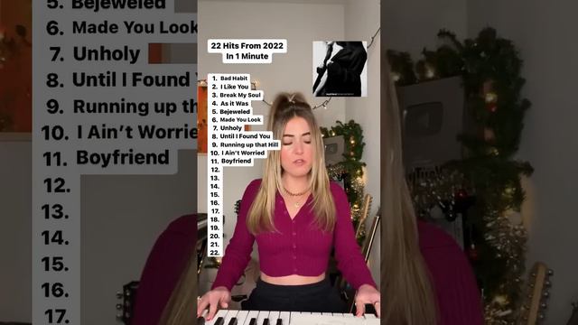 22 HIT songs from 2022 in 1 Minute смотреть онлайн