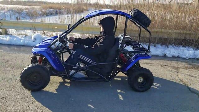 T-Rex 125cc Go Kart Dune Buggy Review And Test Drive From SaferWholesale.com смотреть онлайн