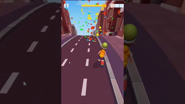 Paper Boy Race Трасса Бумажного Мальчика новая игра смотреть онлайн