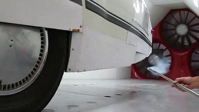 Wind Tunnel: Aero-modified/streamlined Toyota T-100 Pickup