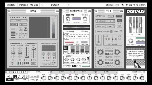 Digitalis from Aberrant DSP: Demo and Tutorial смотреть онлайн