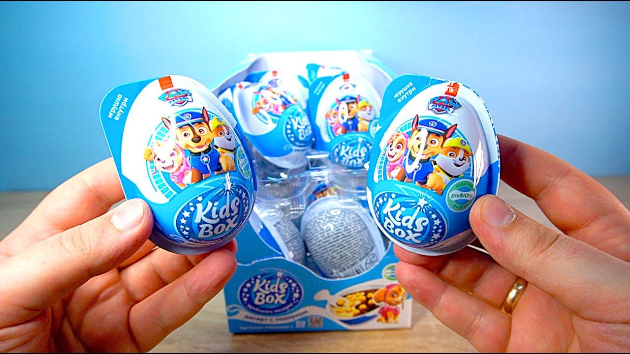 СЮРПРИЗ ЩЕНЯЧИЙ ПАТРУЛЬ KIDS BOX PAW PATROL смотреть онлайн