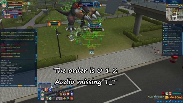 【Digimon Masters】Money Making: Minato Tour Raid смотреть онлайн