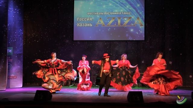 Цыганский танец. к- в "Азиза" сеньорский состав. смотреть онлайн