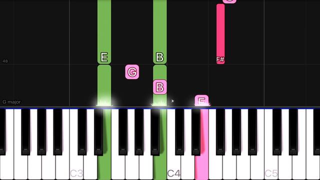Billie Eilish - idontwannabeyouanymore | EASY Piano Tutorial смотреть онлайн