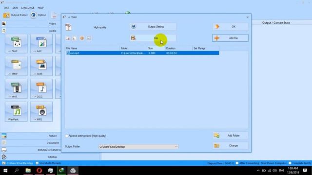 How to convert MP3 to wav Using Format Factory смотреть онлайн