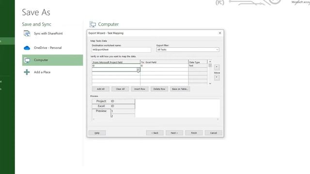 How to export Microsoft Project to Microsoft Excel смотреть онлайн