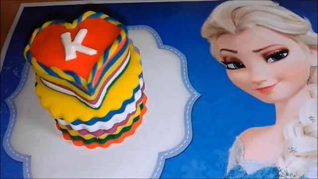 1.000.000 подписчиков Miss Katy 3 годика ❤ Сюрприз тортик Плeй-До Play-Doh Cake смотреть онлайн