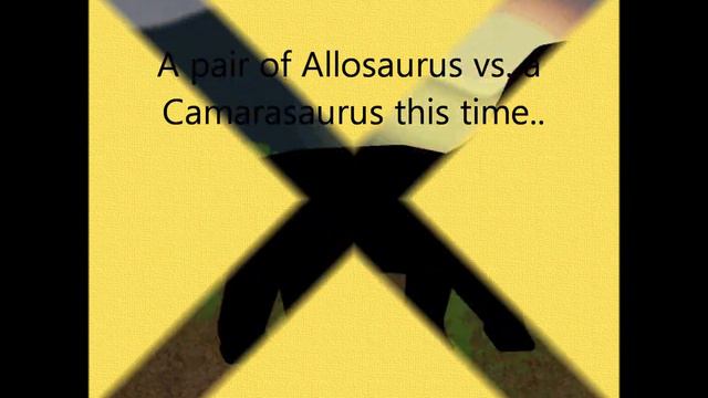 new Pivot fight - Allosaurus pair vs. Camarasaurus смотреть онлайн