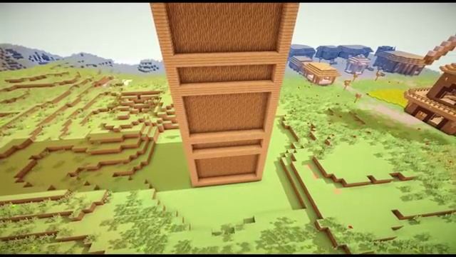 Ускоренная постройка Биг Бена в minecraft смотреть онлайн