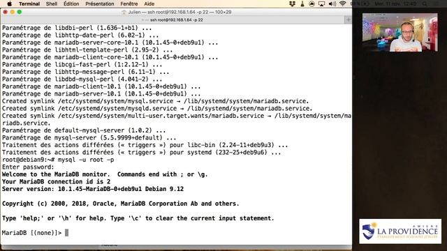 [11] Server MySQL Mariadb installation sur debian 9.x смотреть онлайн