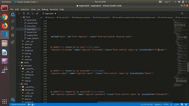 Make Register Page | Python and Django смотреть онлайн