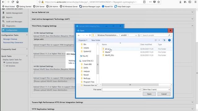ZENworks 2020 | Imaging Windows 10 Using WinPE | Pt 2: Preparing ZENworks WinPE Environment (Ger) смотреть онлайн