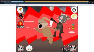 talking tom and ben news Among us remix on Scratch