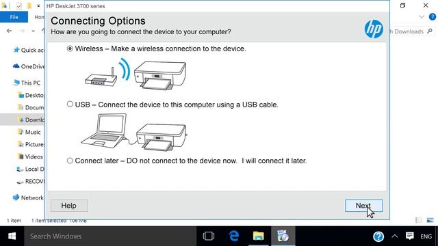 Installing a Wireless HP Printer with a USB Cable in Windows | HP Printers | HP Support смотреть онлайн