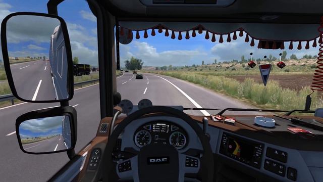 ETS2 1.34 Promods 2.33 DAF XF Euro 6 Aksaray To Sirnak смотреть онлайн