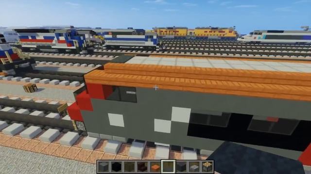 Minecraft NS R-Net FLIRT 3 Dutch Train Tutorial смотреть онлайн