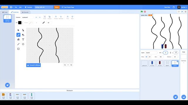 Using Micro:bit as a controller for Scratch 3.0 racing game смотреть онлайн