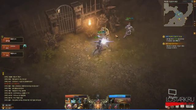 Lost Ark - (꿀하늘) Первое подземелье / First Dungeon