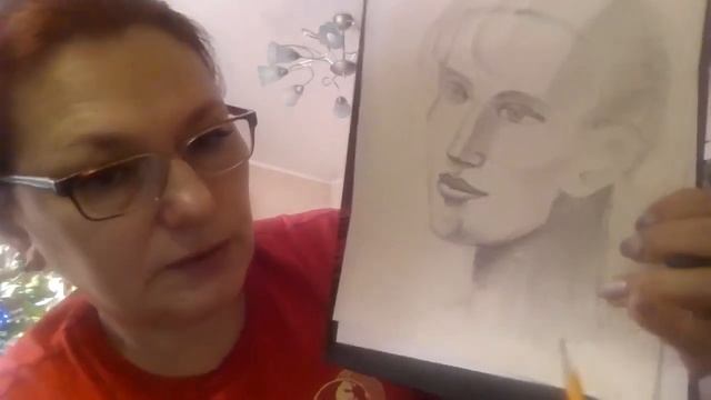 урок - графический портрет, 6 класс смотреть онлайн