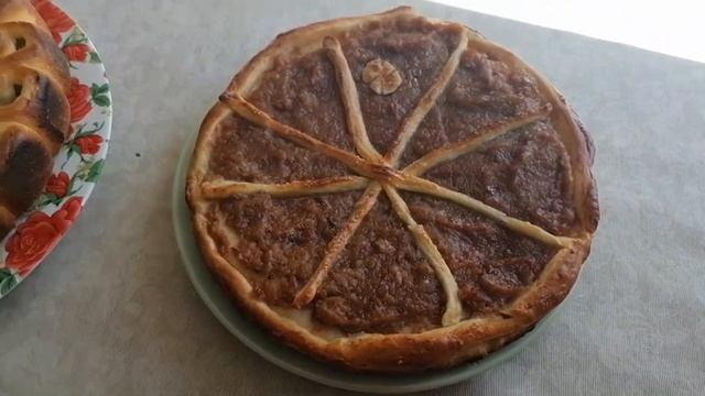 Пирог Хризантема. Мужу очень понравился. смотреть онлайн