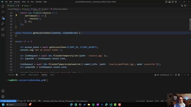 Working with ActionJSON and the Photoshop API смотреть онлайн