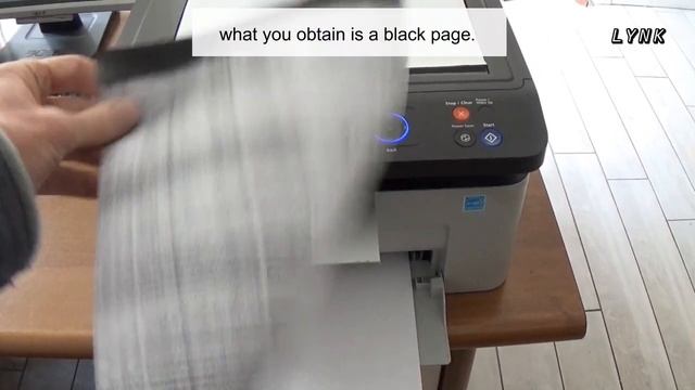 What to do if your laser printer only prints complete full black sheets смотреть онлайн
