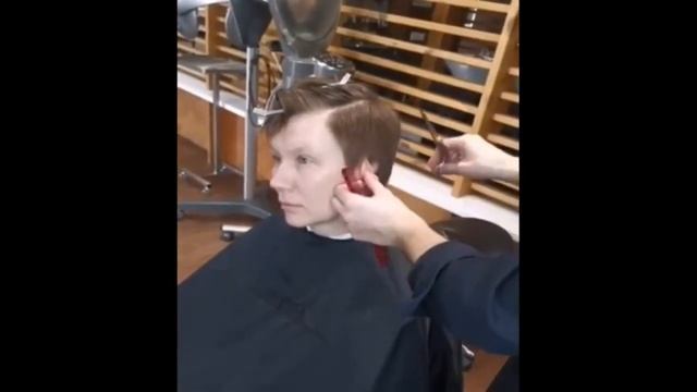 short pixie undercut hairstyles | short hair tutorial for women | pixie haircut step by step смотреть онлайн